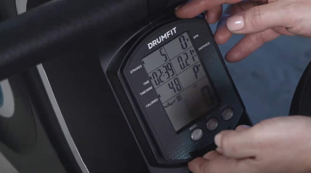 Cecotec maquina de remo Rower 7000 Regatta - Pantalla Monitor LCD