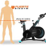 Cecotec bicicleta de spinning drumfit indoor 7000 magno - ergonomia 2