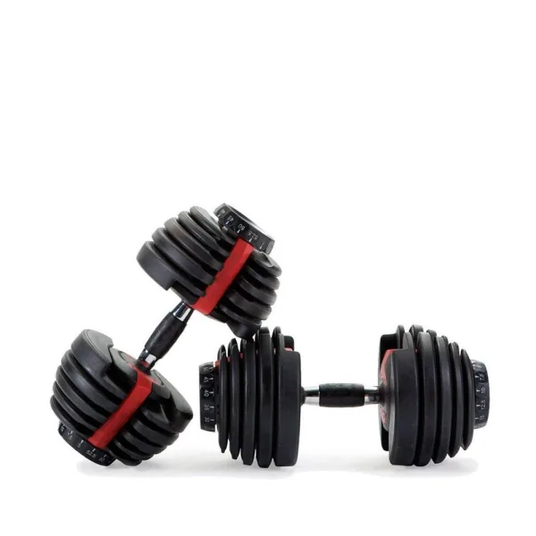Par de mancuernas ajustables YOURFIT de 2 a 24 kg