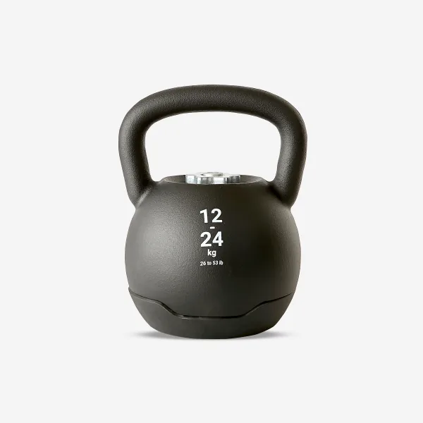 DOMYOS base de kettlebell ajustable de 12 a 24 kg, ID 8786085