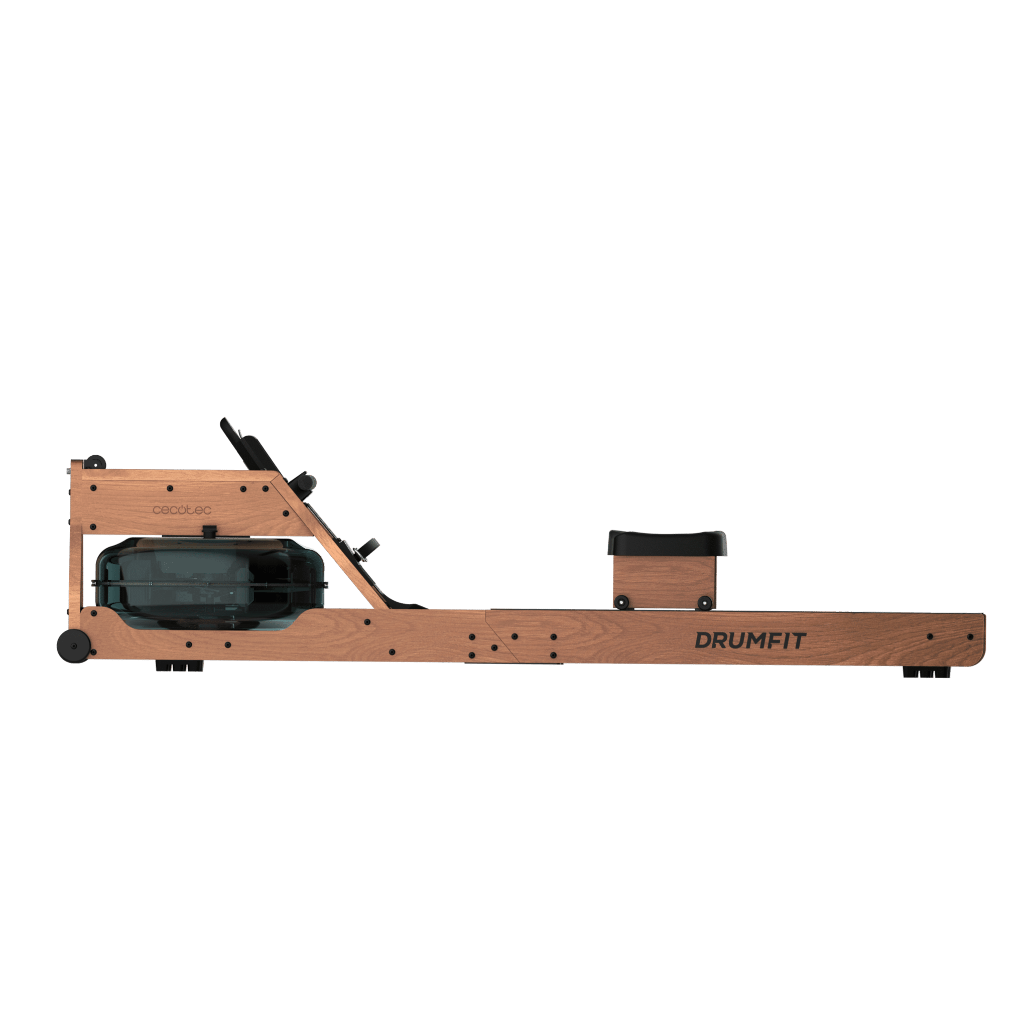 Máquina de remo Cecotec DrumFit Rower 20000 Neptuno Wood