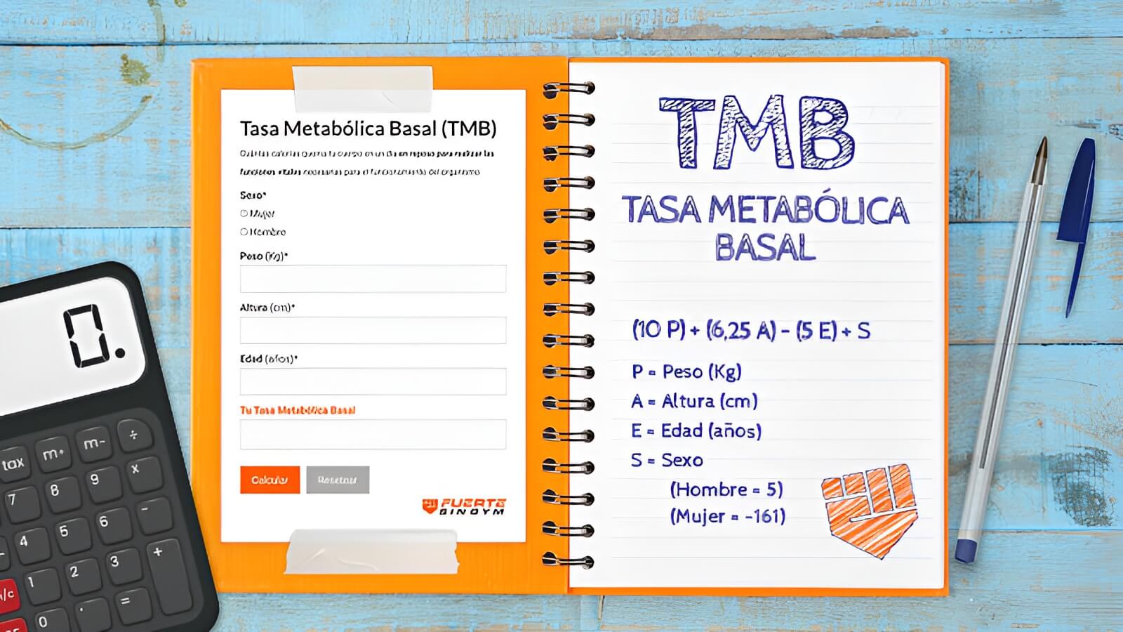 Tasa Metabolica Basal TMB - Calculadora Tasa Metabólica Basal