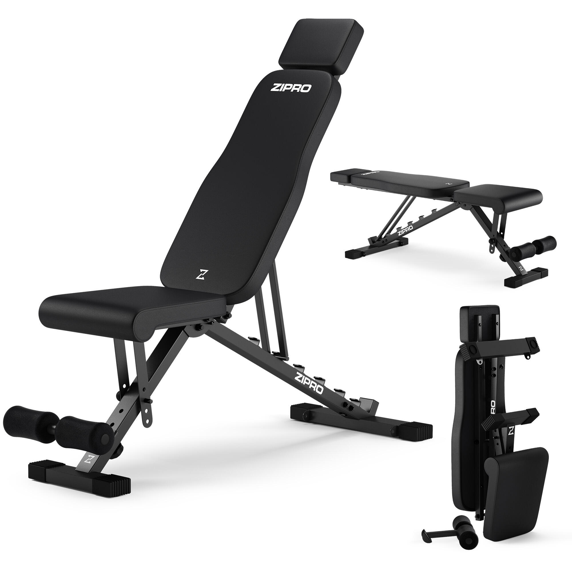 Zipro Grind banco de pesas plegable