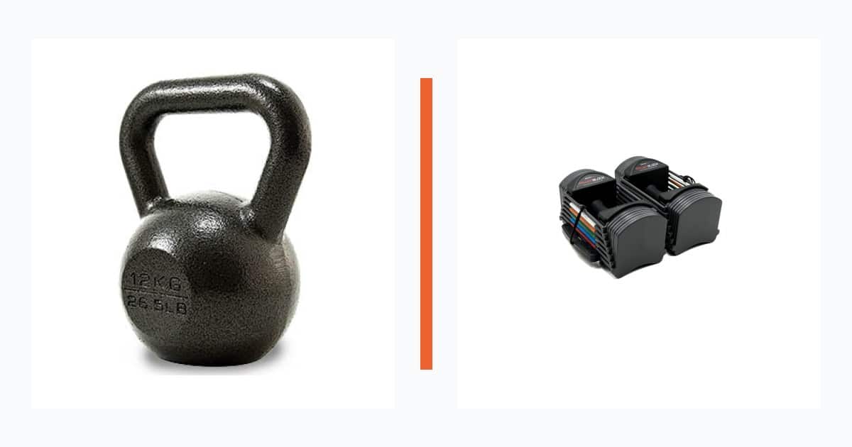 Kettlebell vs mancuernas featured